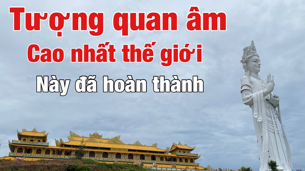 Tượng Quan Thế Âm Thi Được 7 Năm Nay Mới Cho Du Khách Vào Trong Pho Tượng Đi Thăm Quan 
