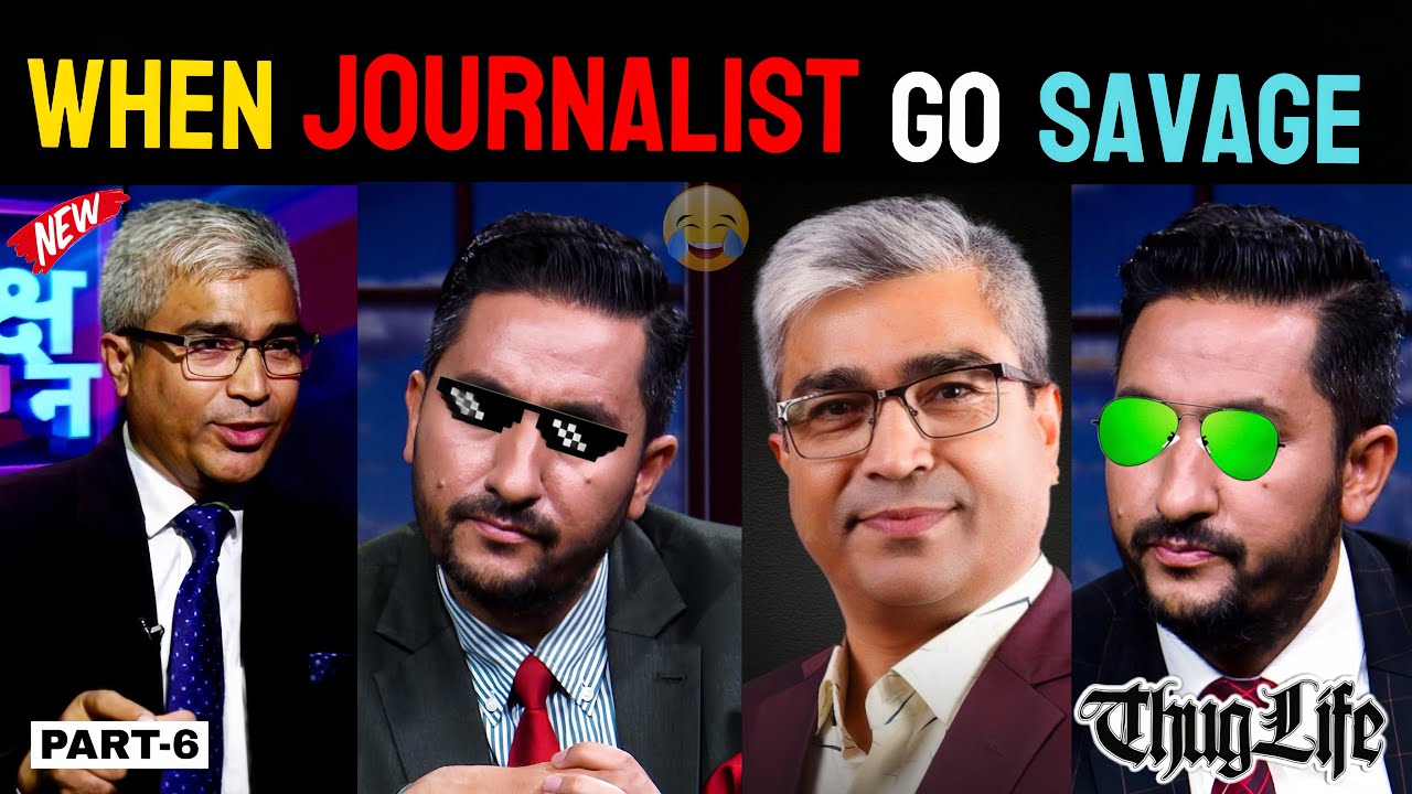 Journalist Expose Politician 😎 | Nepali Journalists Savage Moments 🔥 | Part 6