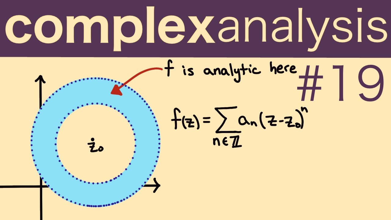 Laurent Decomposition -- Complex Analysis 19