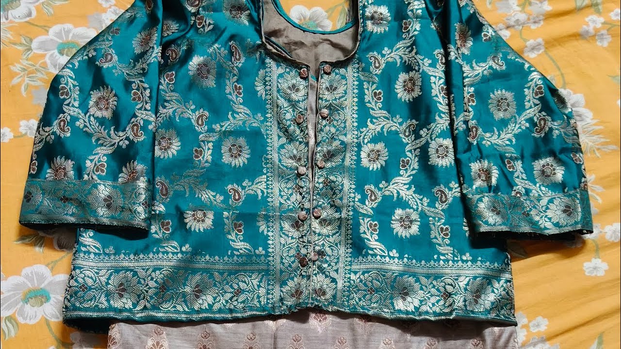Sweet neck kurti 🎀with puff sleeves(ঘটিহাতা) outer দারুন স্টাইলিশ 🏵️ঘটি হাতা আউটার ডিজাইন✨