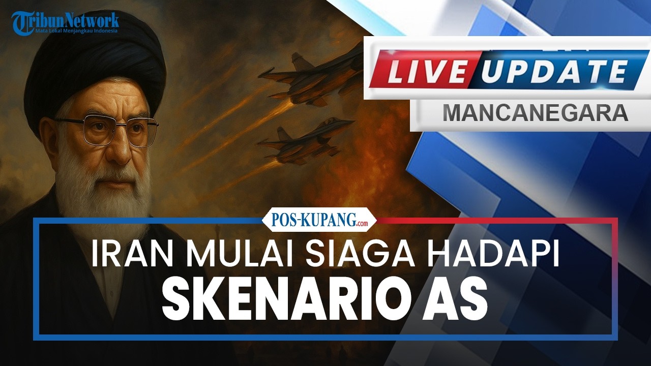 🔴Iran Siaga Hadapi Skenario AS, Tegaskan Tak Takut Siap Ikuti Upaya Diplomatik hingga Perang Militer