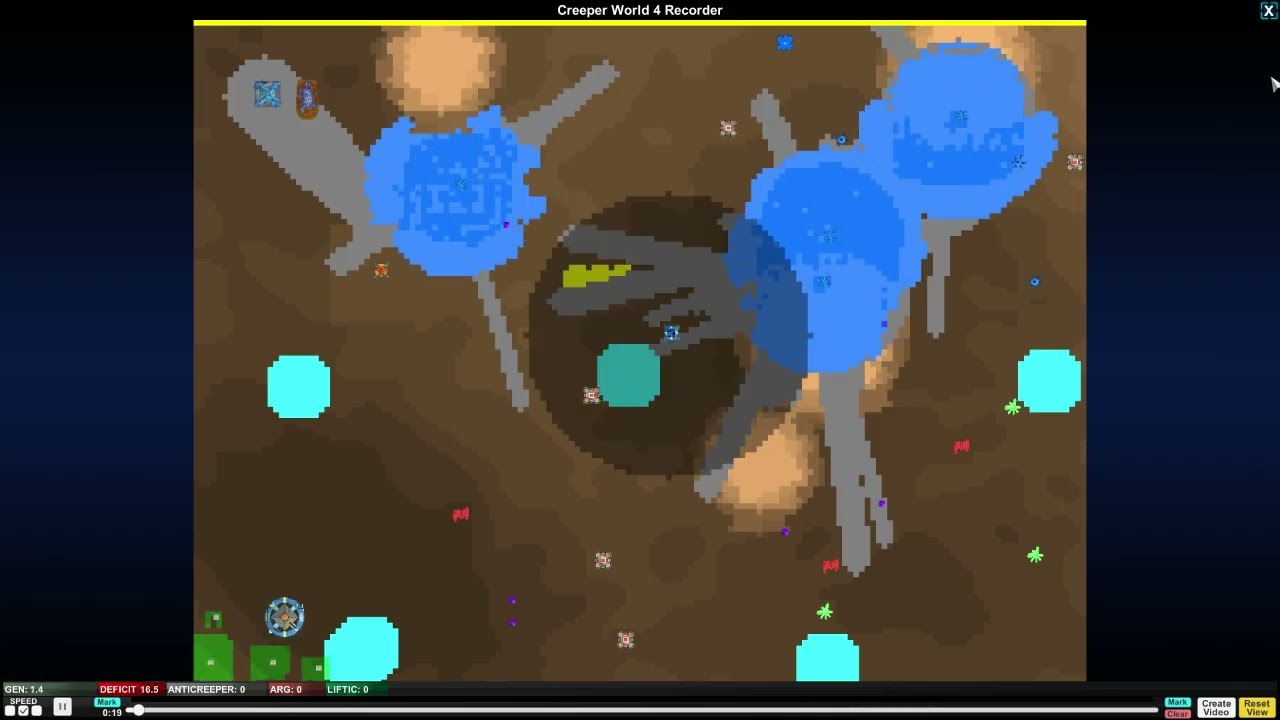 Creeper World 4 Daily Challenge Chronom JANUARY 07 2026 07 JANUARY 2026 07/01/2026