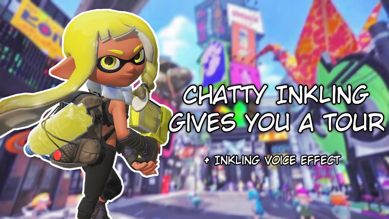 Audio RP || Chatty Inkling Gives You a Tour [F4A] [lofi]