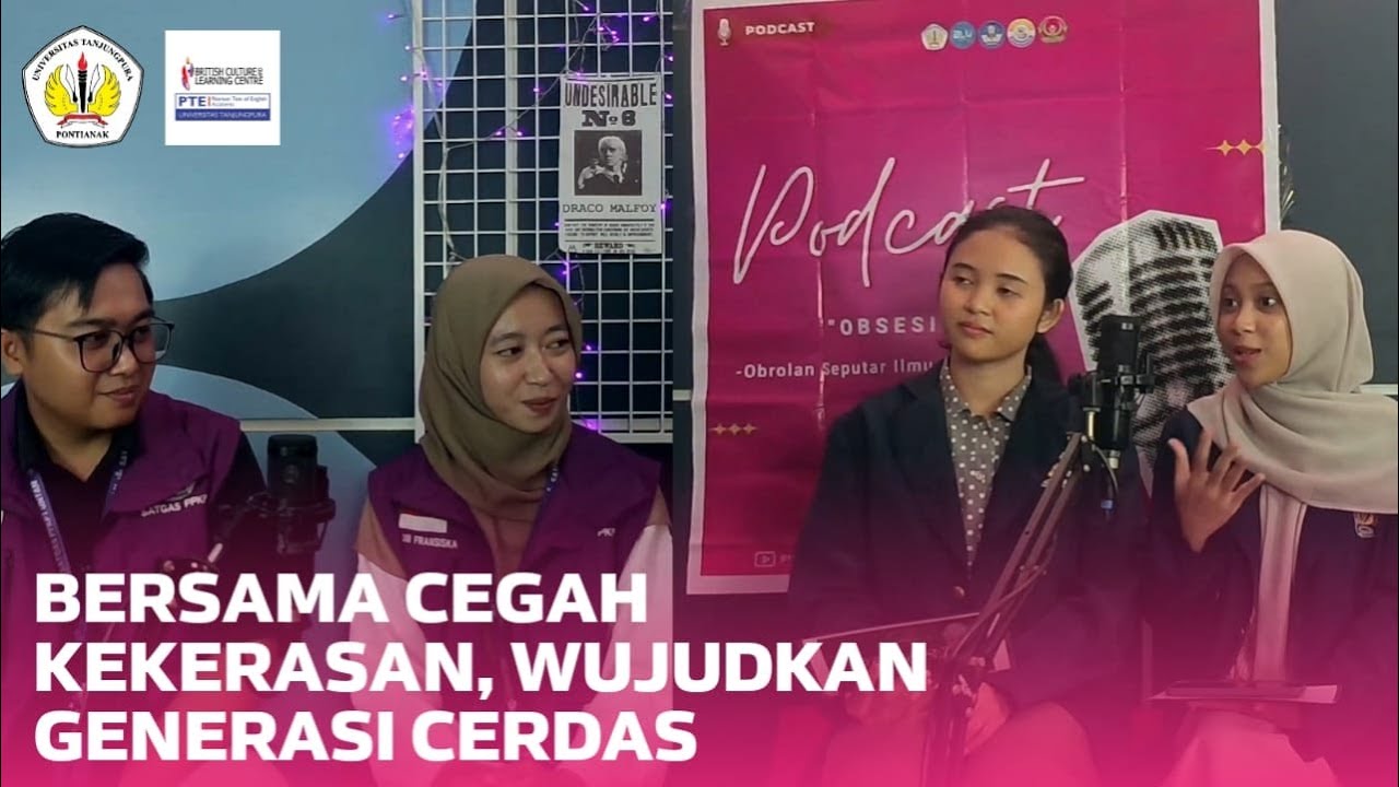 #14 PODCAST OBSESIP - Satgas Bicara, Kampus Aman: Bersama Cegah Kekerasan, Wujudkan Generasi Cerdas