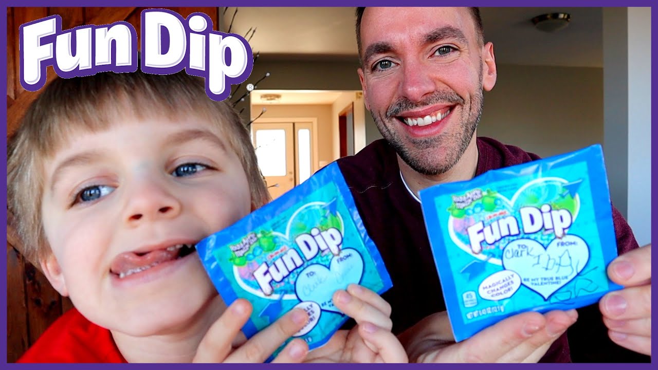 First Time Eating a FUN DIP
