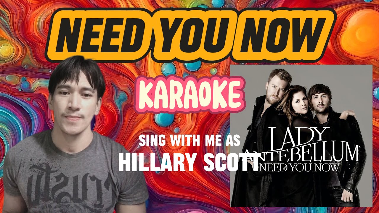 Need You Now - Karaoke (Male Part Only) Lady Antebellum #karaoke #duet #music #singing #karaokesongs