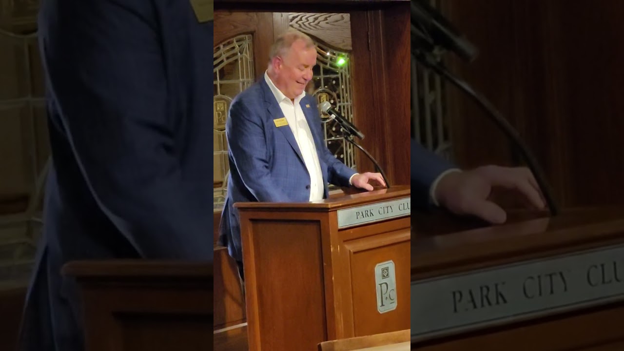 The Catholic Foundation President and CEO Matt Kramer at Cheryl Unis Mansour Retirement Party