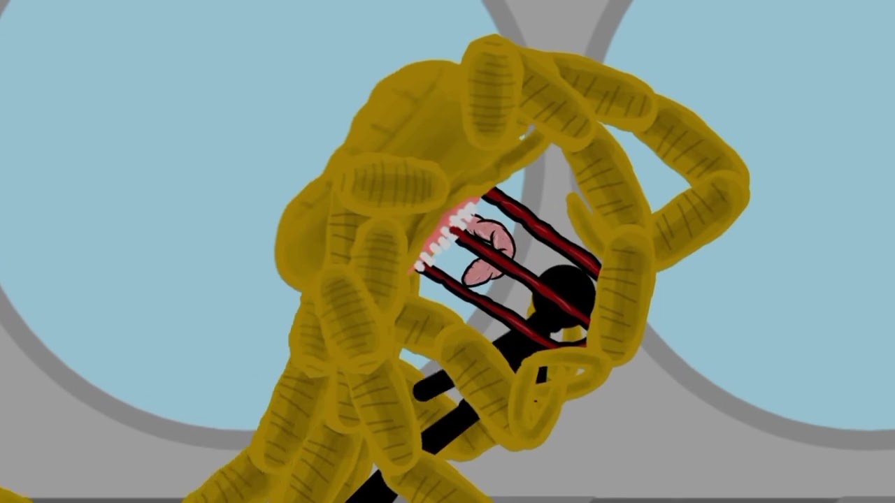 Attack by Alien trilobite | Prometheus