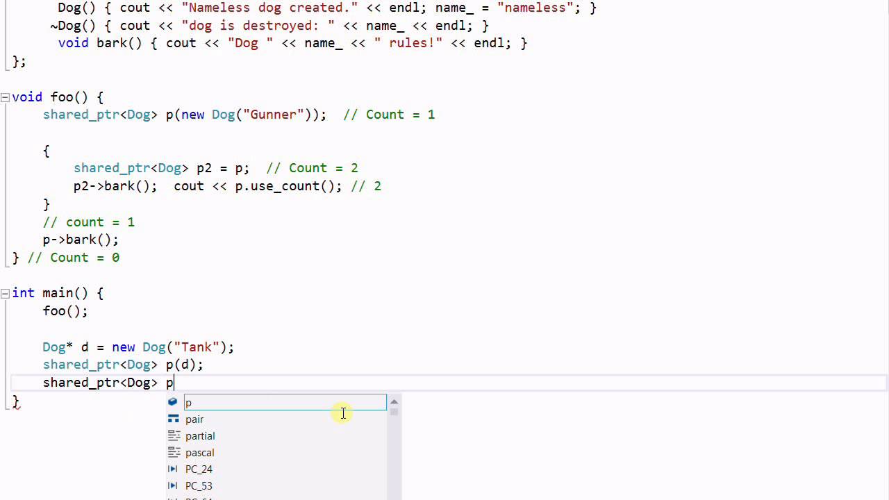 C++ 11 Library: Shared Pointer - I