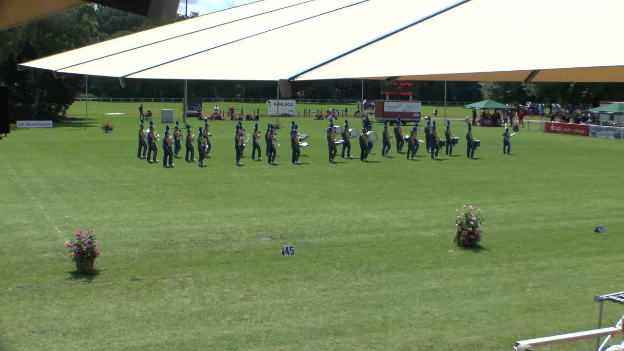 Spielmanns- und Fanfarenzug Hahn Nethen - Marschparade EU - Rasteder Musiktage 2016