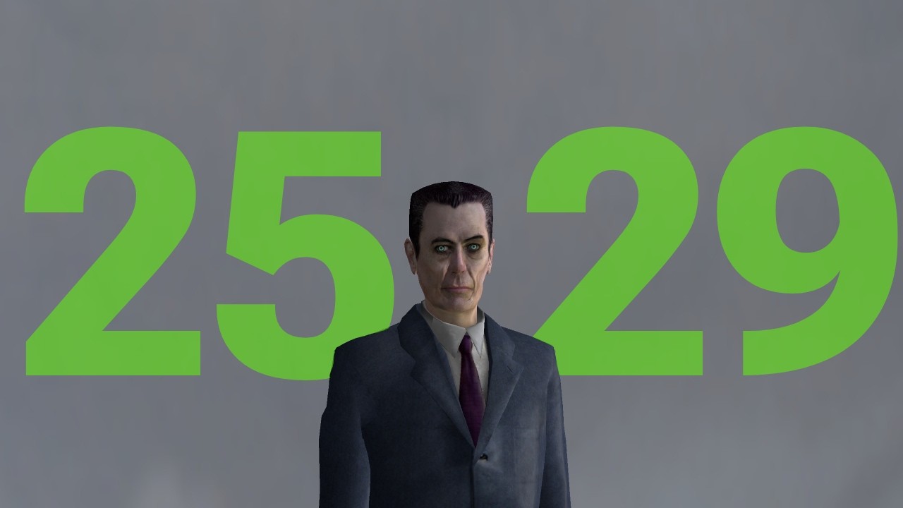 HALF-LIFE 2 ЗАДОМ НАПЕРЁД ЗА 25:29 (МИРОВОЙ РЕКОРД)