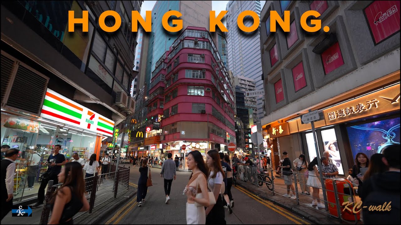 夜行 尖沙嘴 加拿分道  金巴利道 加連威老道 嘉蘭圍 厚福街 Tsim Sha Tsui streets walking