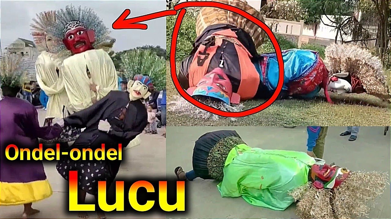 Ondel-ondel jatuh lucu 😂, ondel-ondel betawi, ondel-ondel.