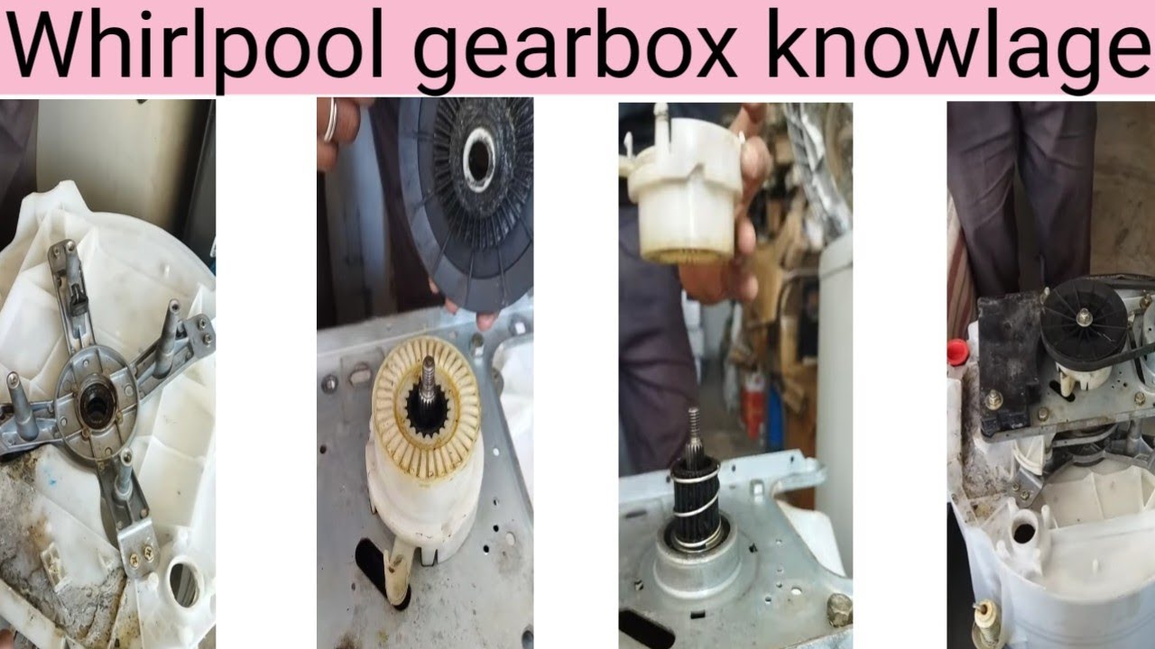 Whirlpool 360 gearbox fitting washing machine #Whirlpool #tecnical #gearboxrepair #washing machine