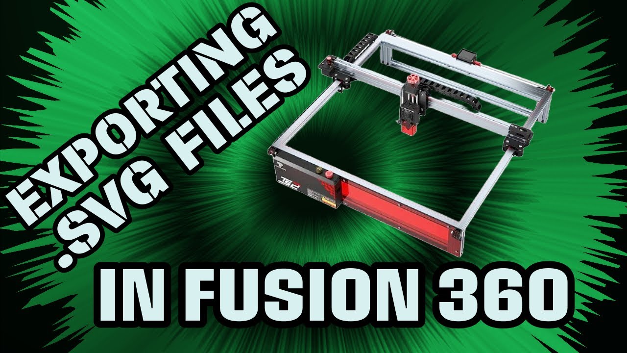 Fusion 360 Secrets: Laser-Ready SVG Files. Learn this in just 6 Minutes