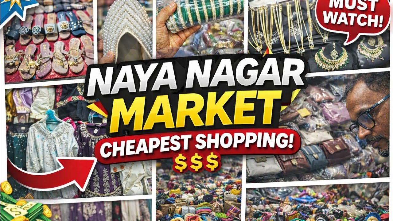 Naya Nagar Market Shopping 🛍️| Budget Market In Mira Road 