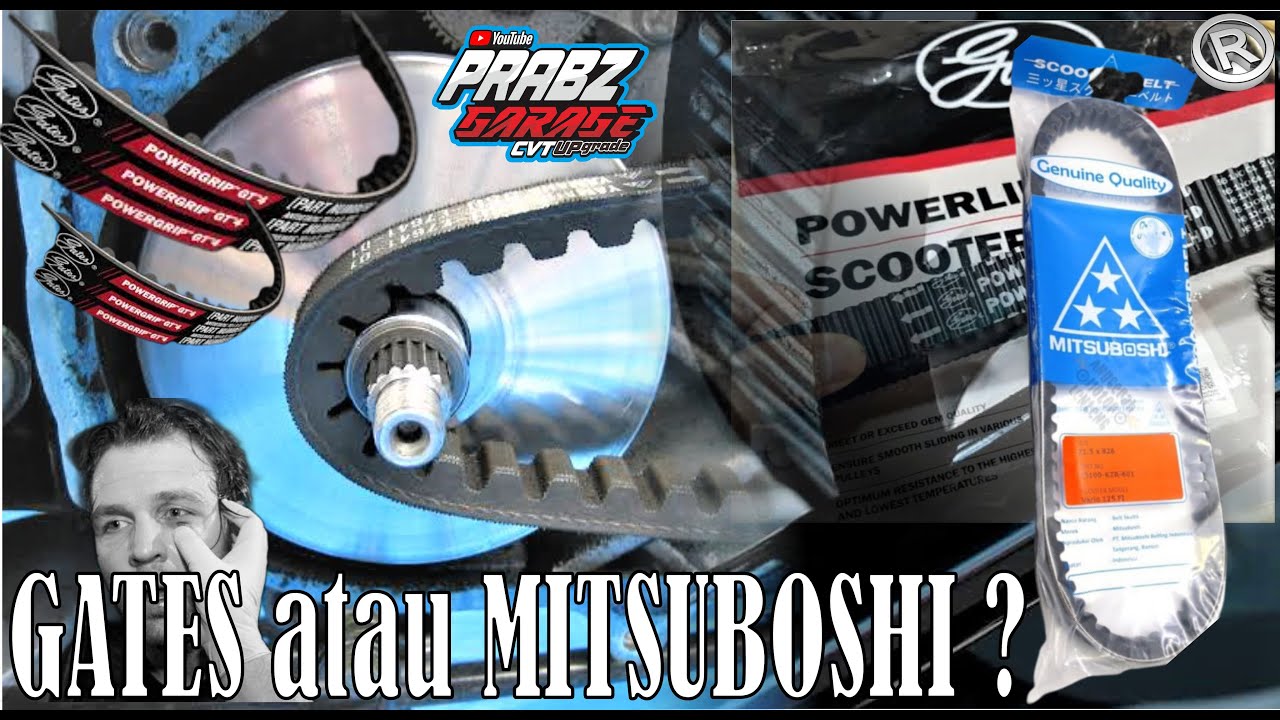🔴 V Belt Gates Powerlink VS Mitsuboshi | Manakah Yang Terbaik ❓