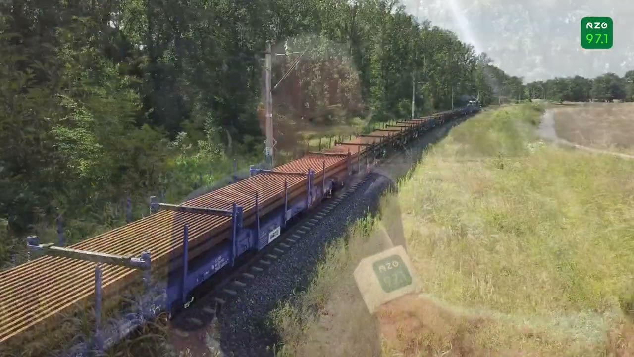 Budowa torów kolejowych na trasie Czerwieńsk-Sulechów