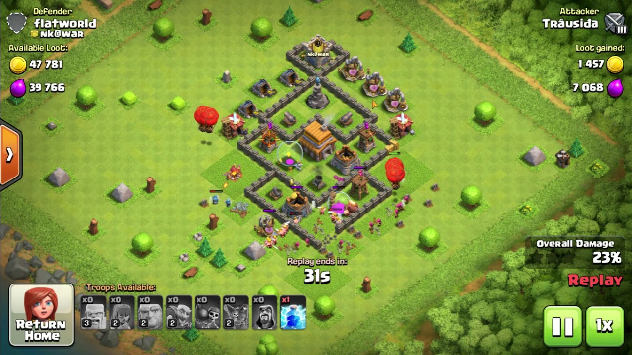 coc defence th5
