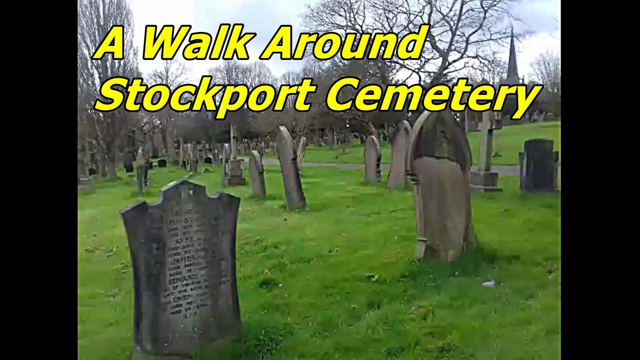 A Walk Around Stockport Cemetery #stockport #englishcemetery #findagrave #genealogy #manchester