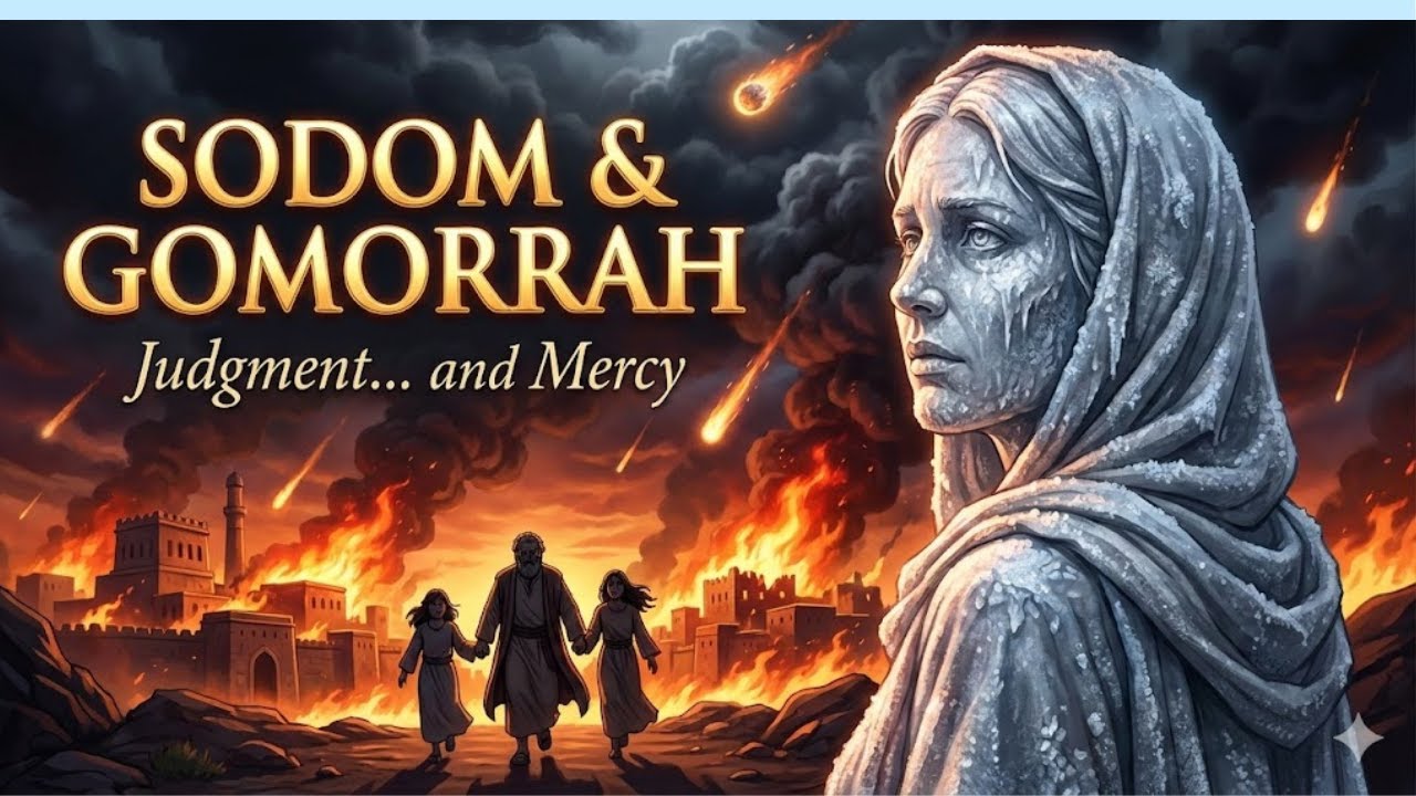 THE STORY OF SODOM AND GOMORRAH IN THE BIBLE | GOD’S JUDGEMENT AND MERCY EXPLAINED