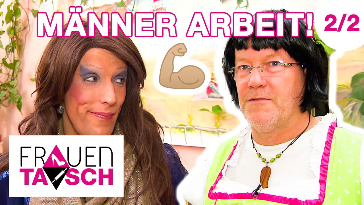 Tauschpapa im Dirndl! 2/2 | Frauentausch