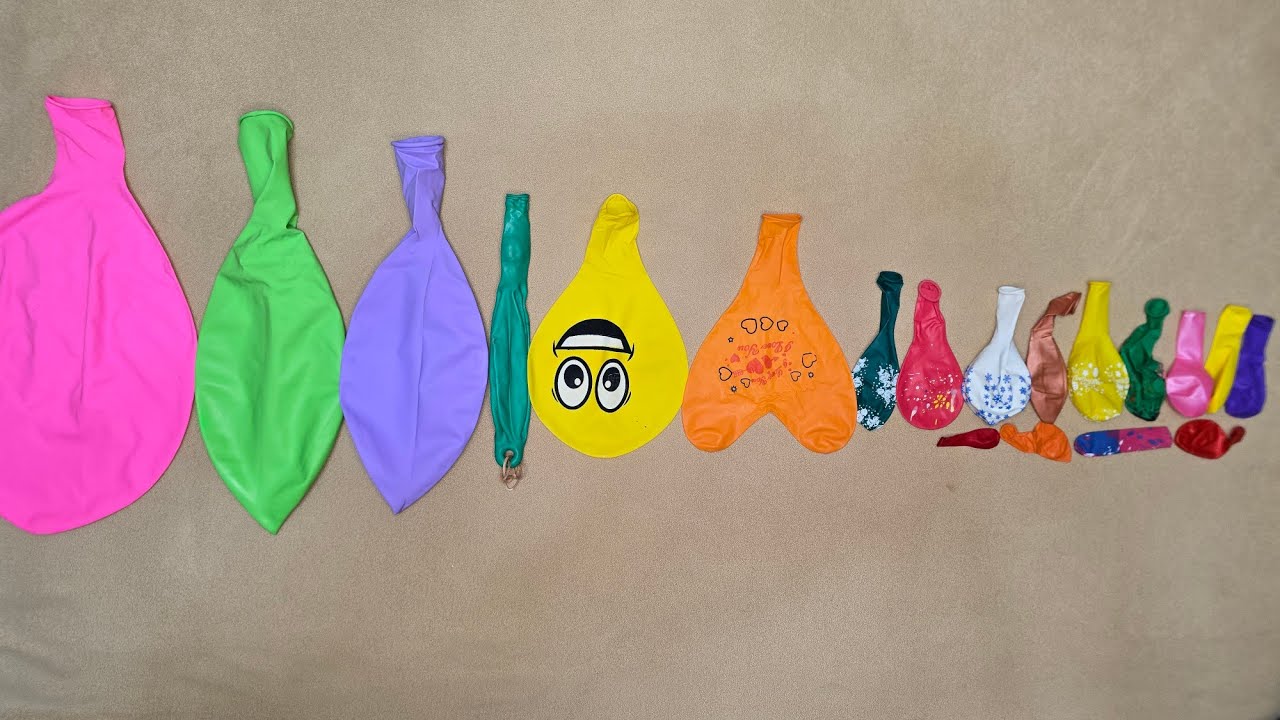 So Satisfying! Unlimited Balloon Completion Popping ASMR 💥🎈
