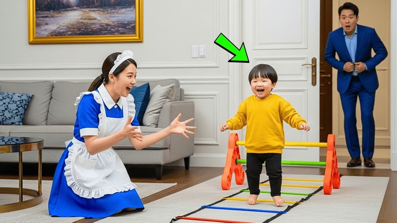 재벌의 자폐 아들은 아직 걸음을 떼지 못했다  그러나 새로 고용된 청소부가 상상도 못한 기적을 이루어냈다