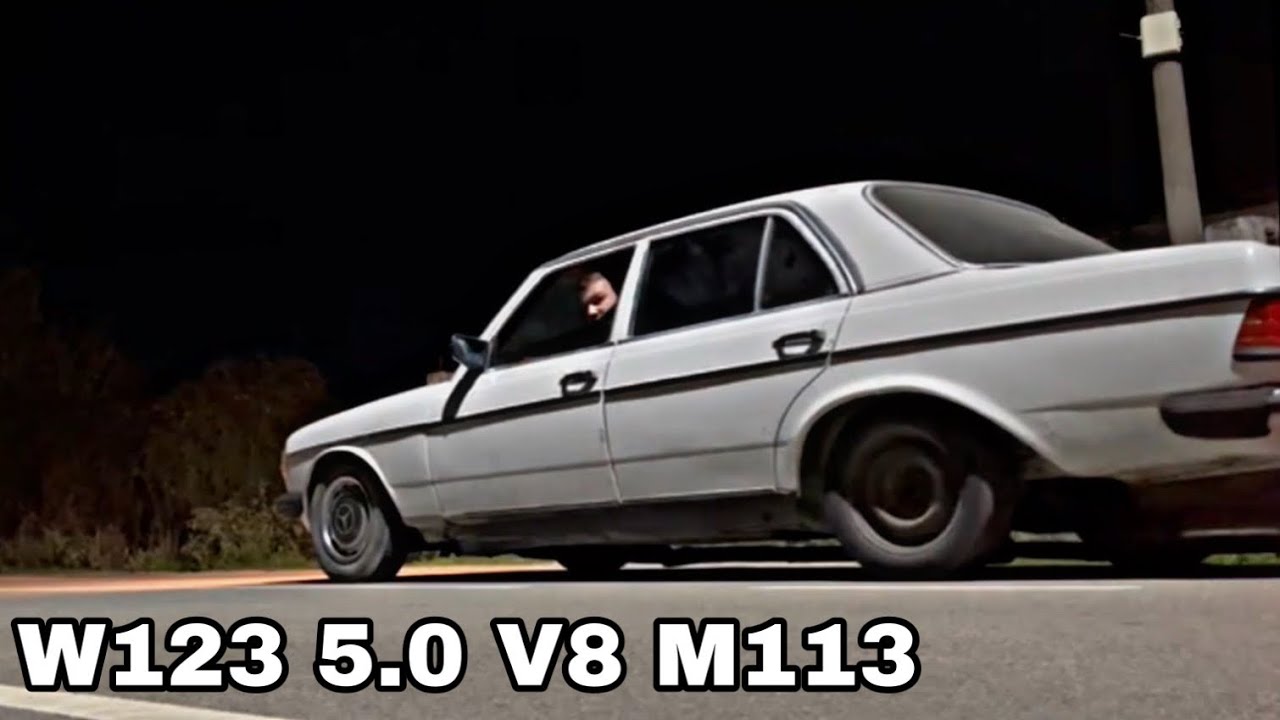 W123 5.0 V8 M113 Swapped Mercedes Benz E Class 1985
