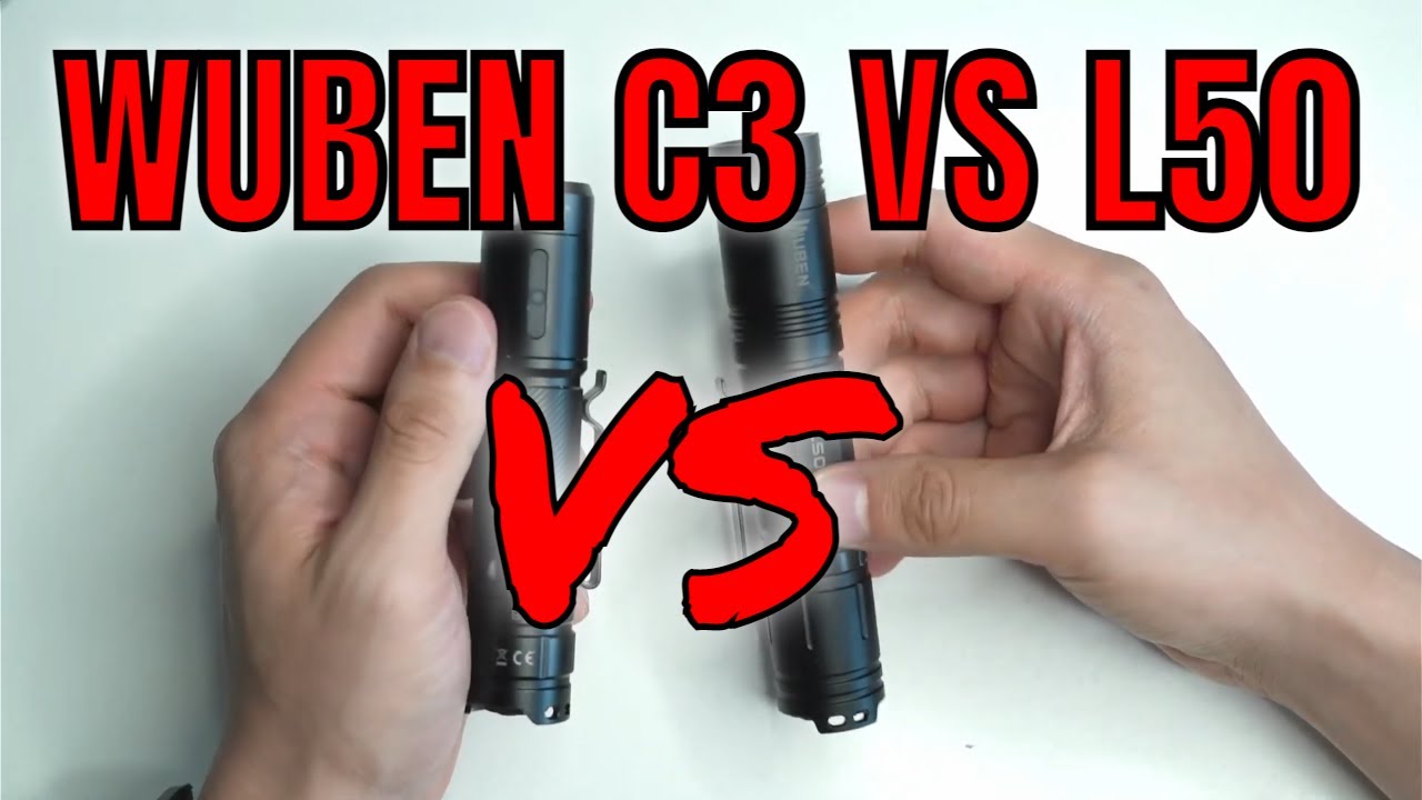 Сравнение фонариков: Wuben C3 и Wuben L50 | Какой лучше для вас?