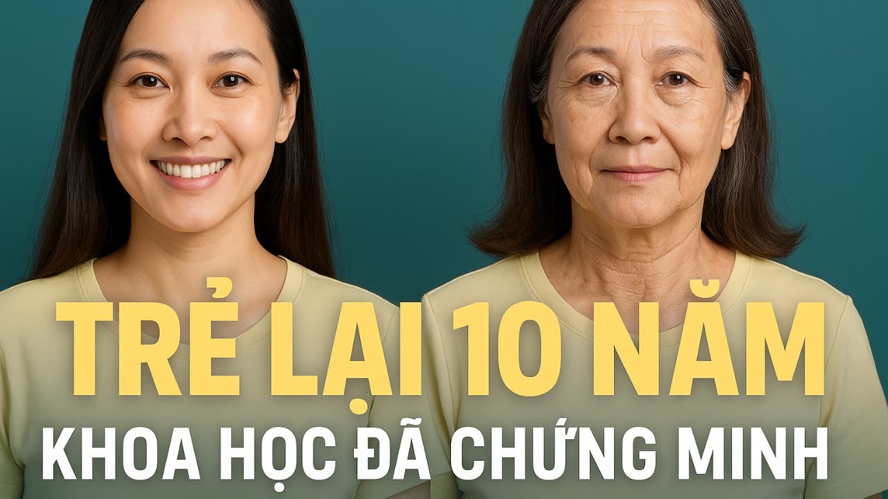 Làm 2 Việc Này Mỗi Ngày GIÚP CƠ THỂ TRẺ TRUNG hơn 10 Năm!
