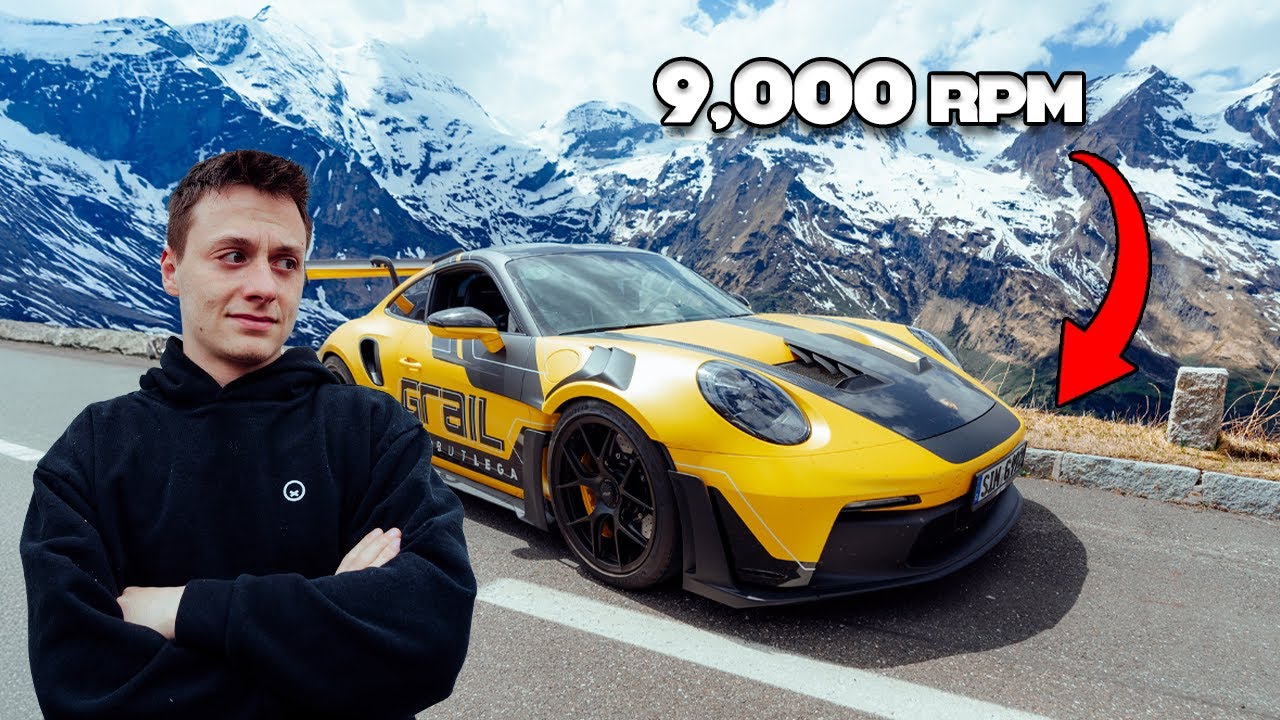 Full sending a 992 GT3RS in the mountains