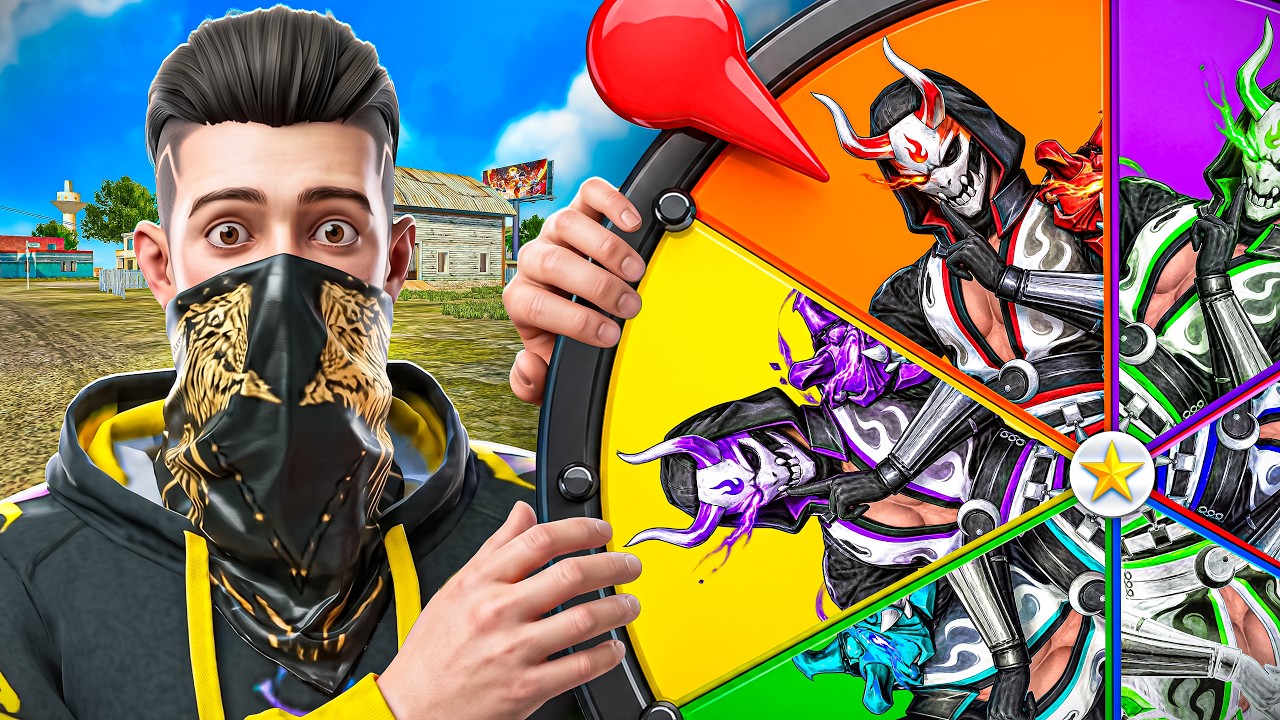 Spinning in NEW Samurai & Superhero Ring in Free Fire