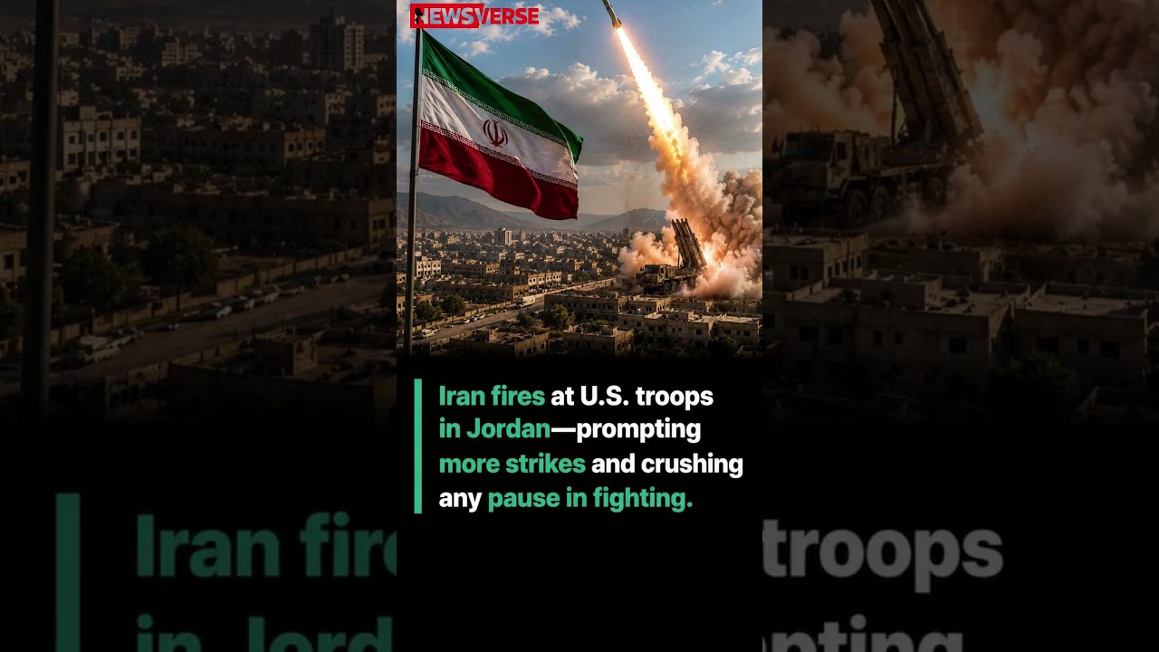 &ldquo;Jordan Under Fire&rdquo; &mdash; Iran Missiles Trigger U.S. Strikes
