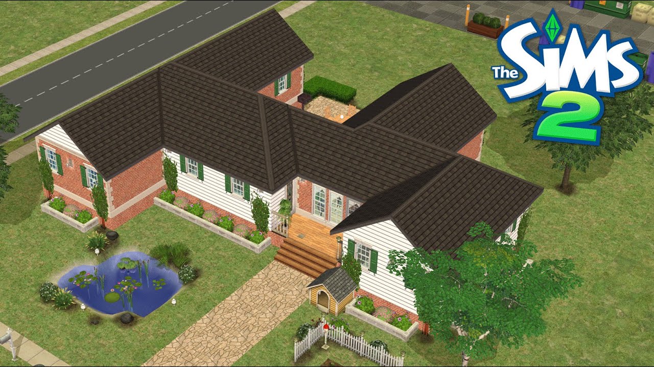 Постройте один и тот же дом в каждой игре серии Sims: The Sims 2
