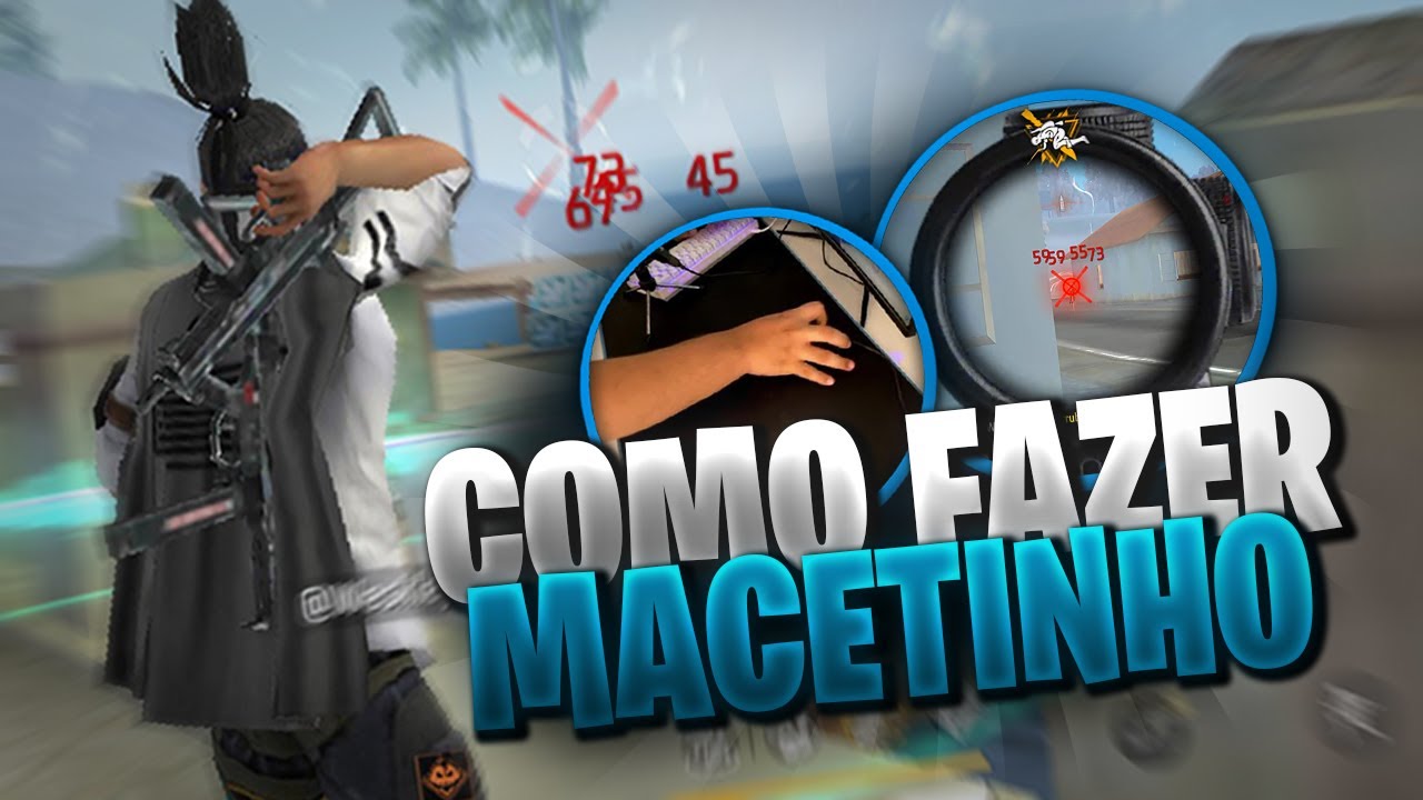 TUTORIAL de Como Fazer MACETINHO de UMP, MAC-10, AC80 🎯 MIRA HACK FLUPY
