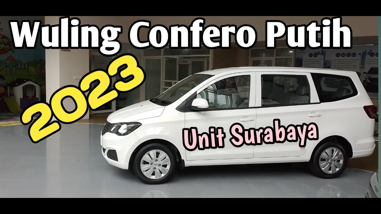Wuling Confero Putih 2023 Unit Surabaya
