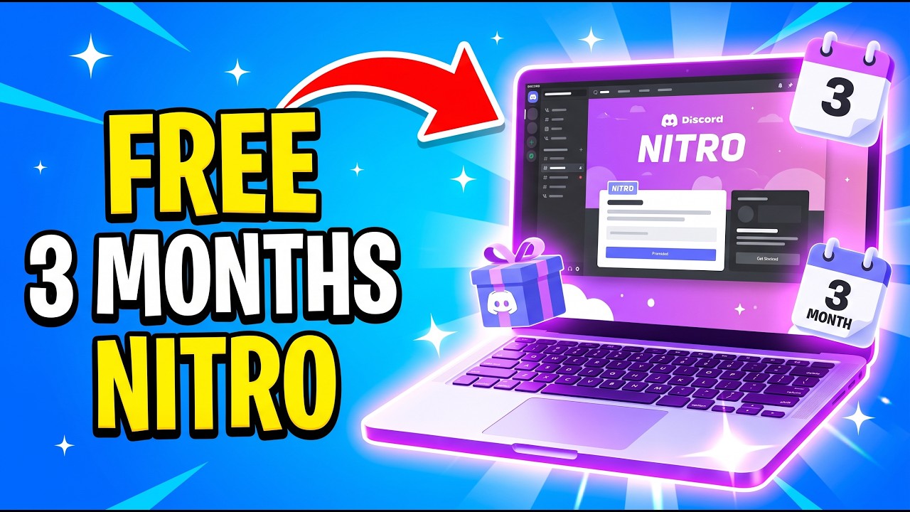How To Get Free 3 Months Discord Nitro in 2026
