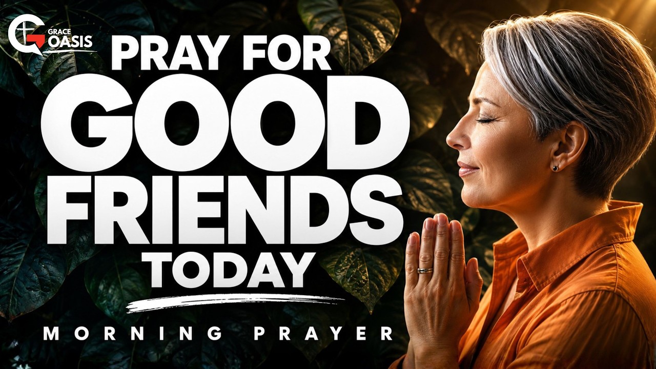 Morning Prayer ~ Thank God for the Good Friends in Your Life