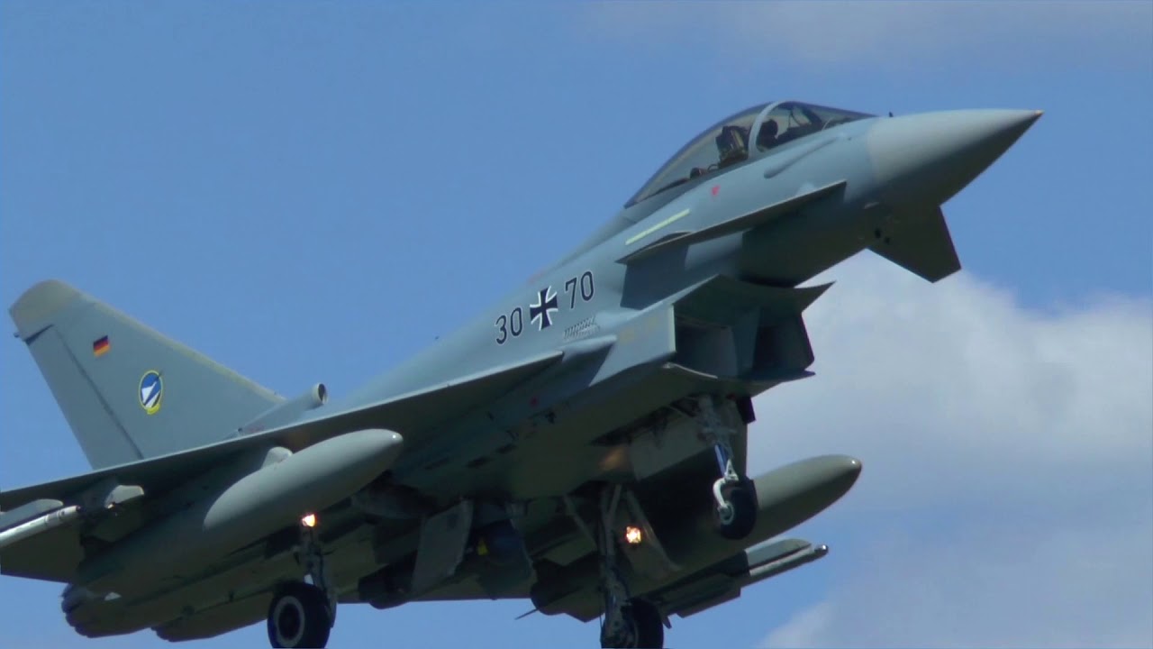 Fliegerhorst Neuburg TLG 74 Eurofighter Flugbetrieb 02.06.20