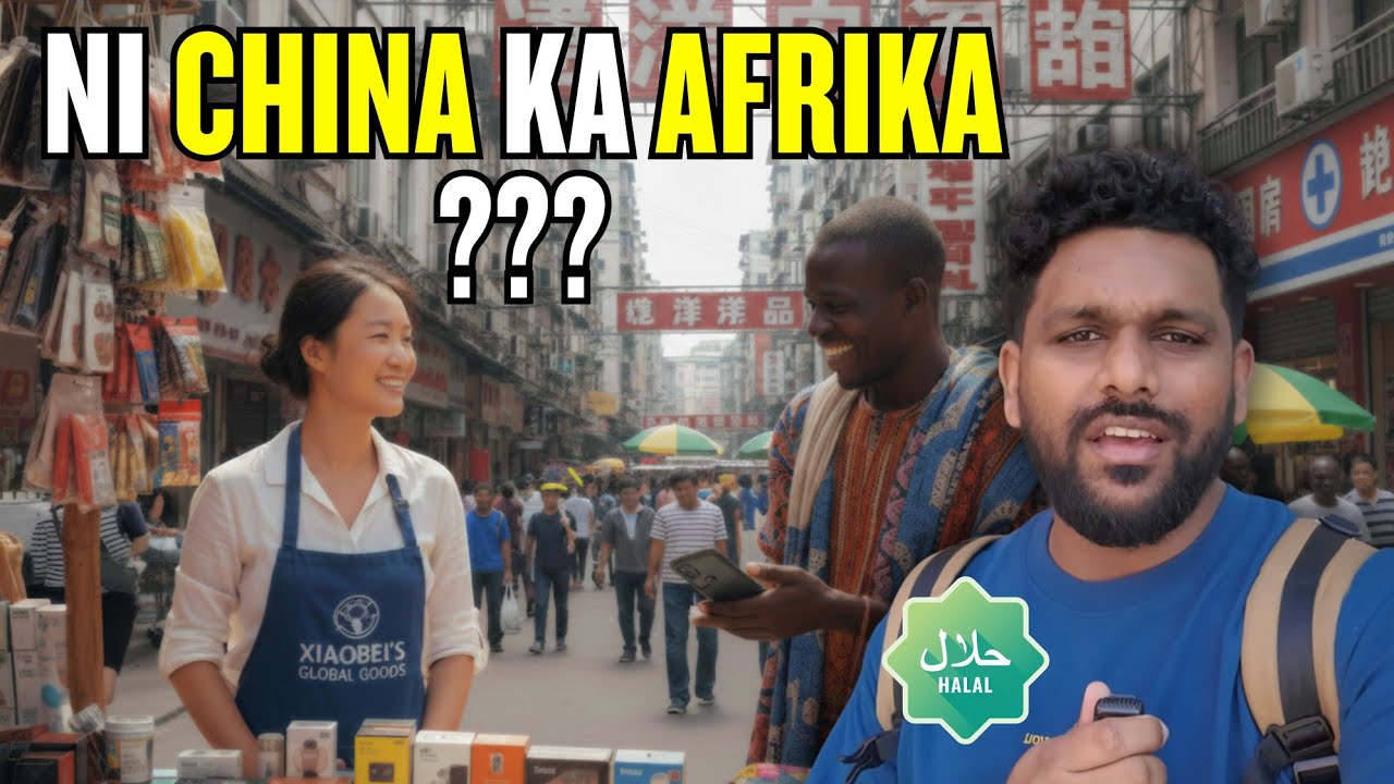 Aku Tak Sangka Senang Gila Cari Makan Halal Dekat Little Afrika China! | Guangzhou