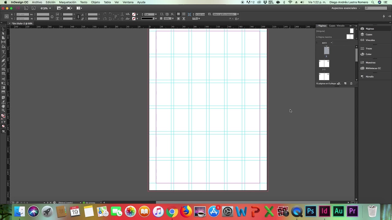 VIDEO COMO ESTABLECER UNA RETÍCULA EN ADOBE INDESIGN