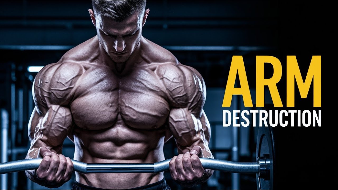 ARM DESTRUCTION – Brutal Workout Music for Biceps, Triceps & Forearms