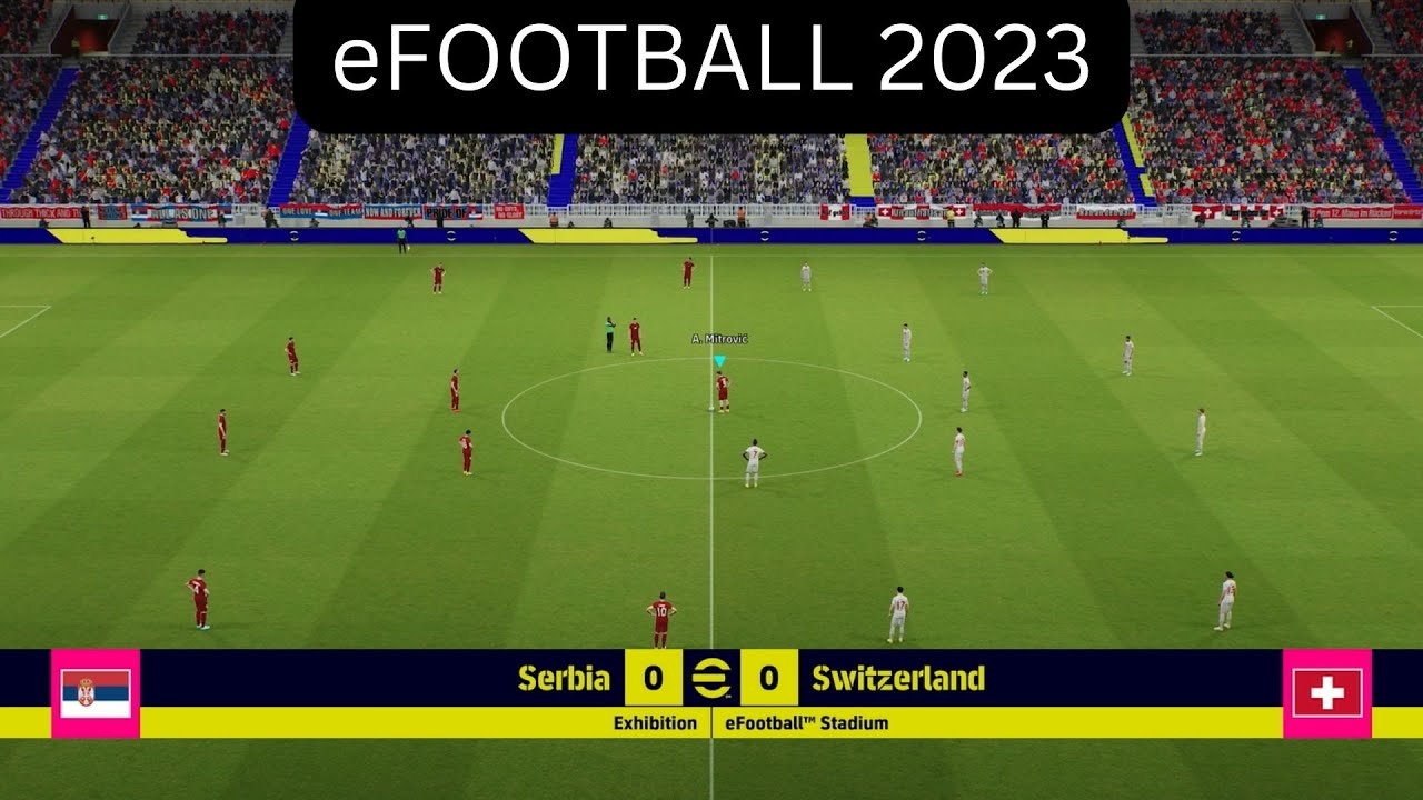 eFOOTBALL 2023 GAMEPLAY - SERBIA vs SWITZERLAND - #11