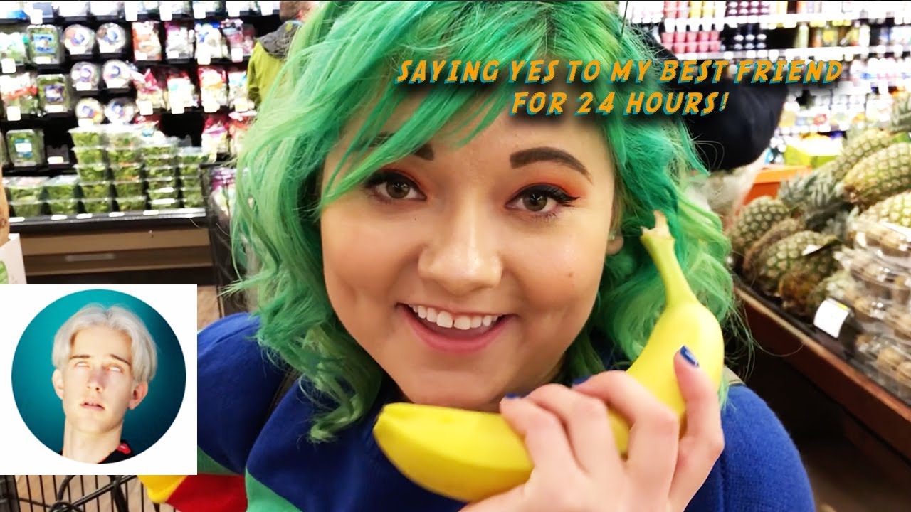 SAYING 'YES' TO MY BEST FRIEND FOR 24 HOURS! ft. SOUP GROUP | vlog