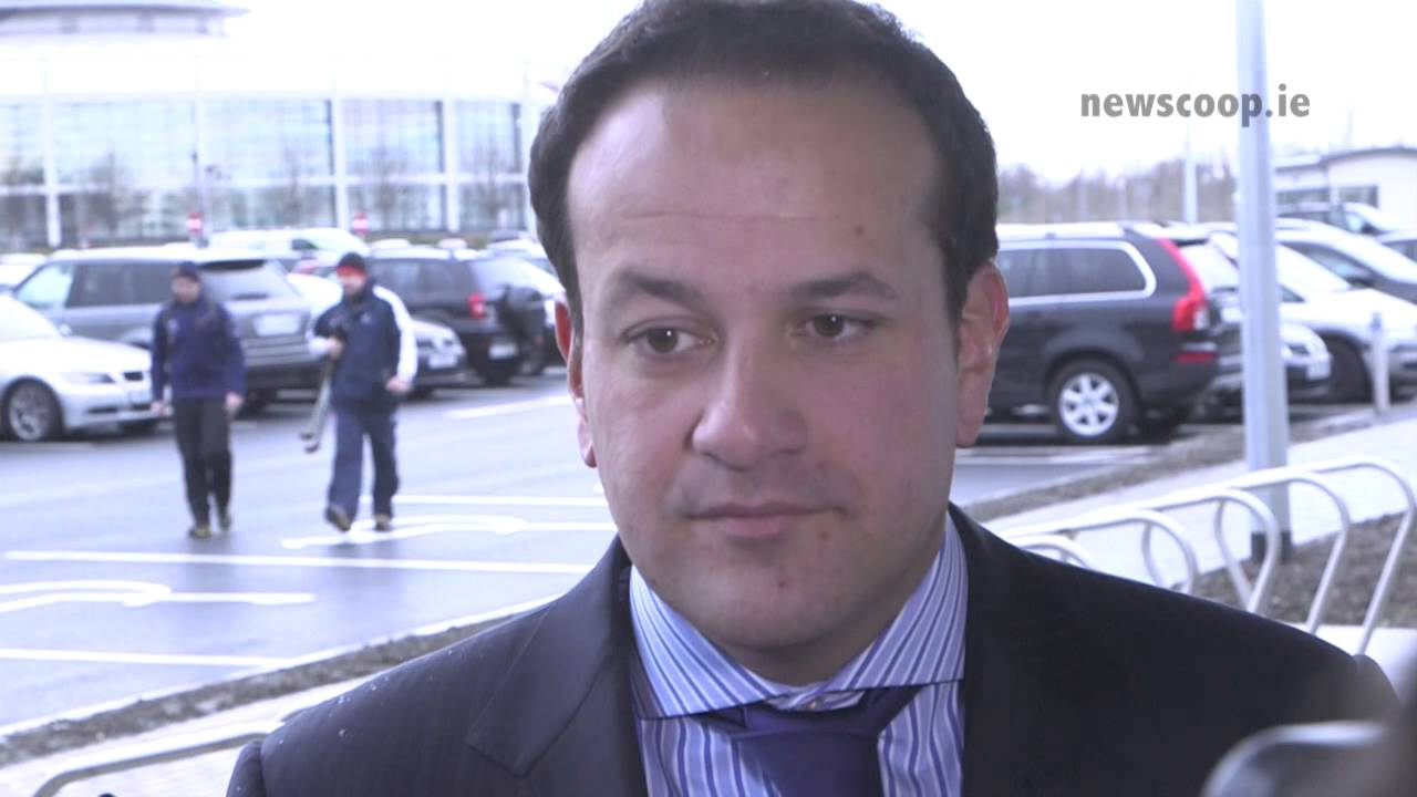 Minister Varadkar doorstepped - Irish Water Staffing