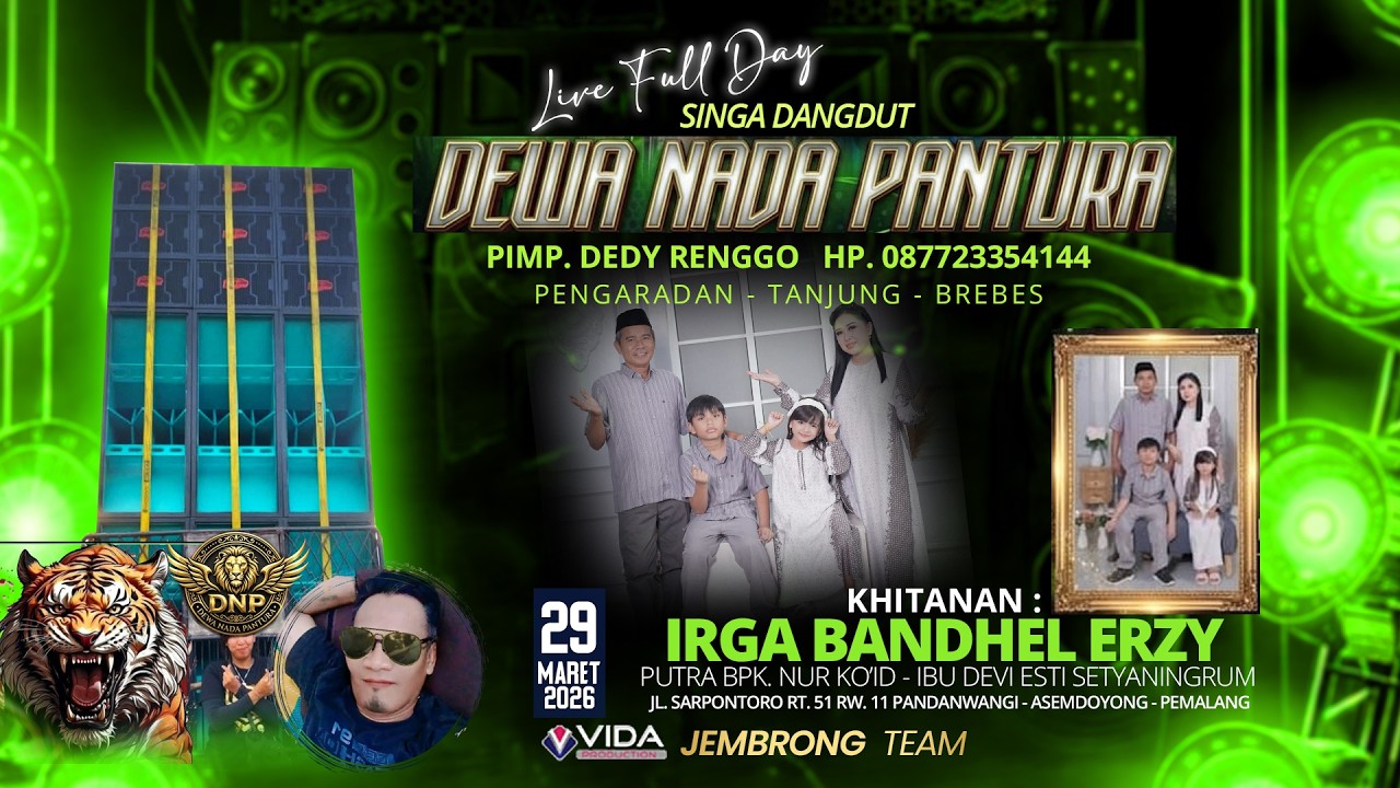LIVE - Burok Dangdut DEWA NADA PANTURA | DNP  |  Pandanwangi - Asemdoyong - Pemalang | 29 Maret 2026