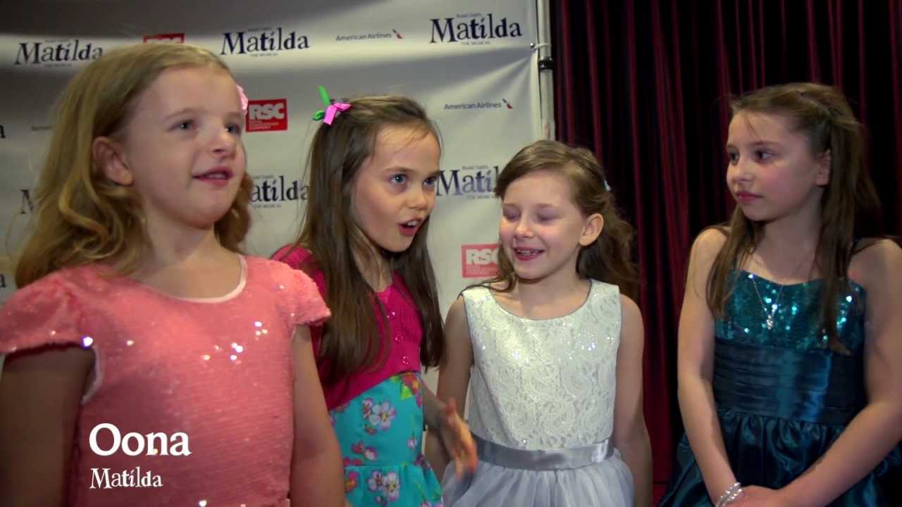 Matilda The Musical Opening Night