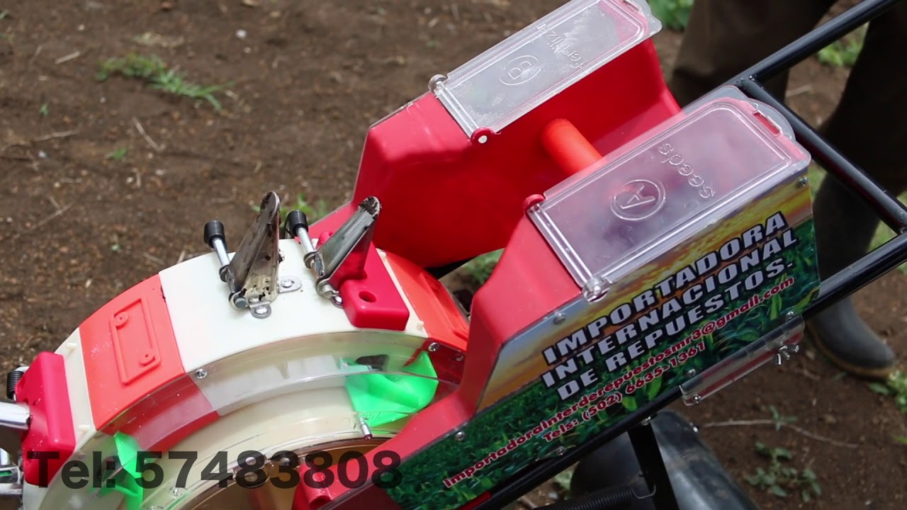 - Sembradora Manual de Semillas