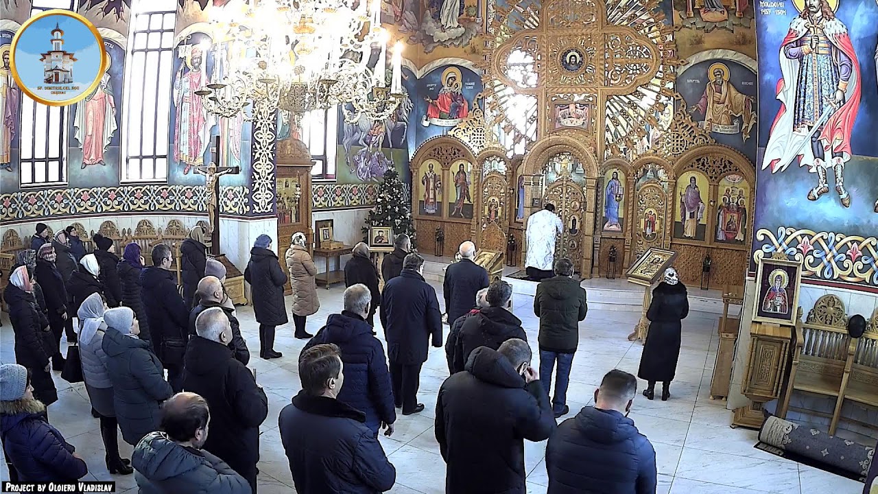 Sfânta și Dumnezeiasca Liturghie! Praznicul Tăierii împrejur a Domnului. Sf. Ierarh Vasile cel Mare.